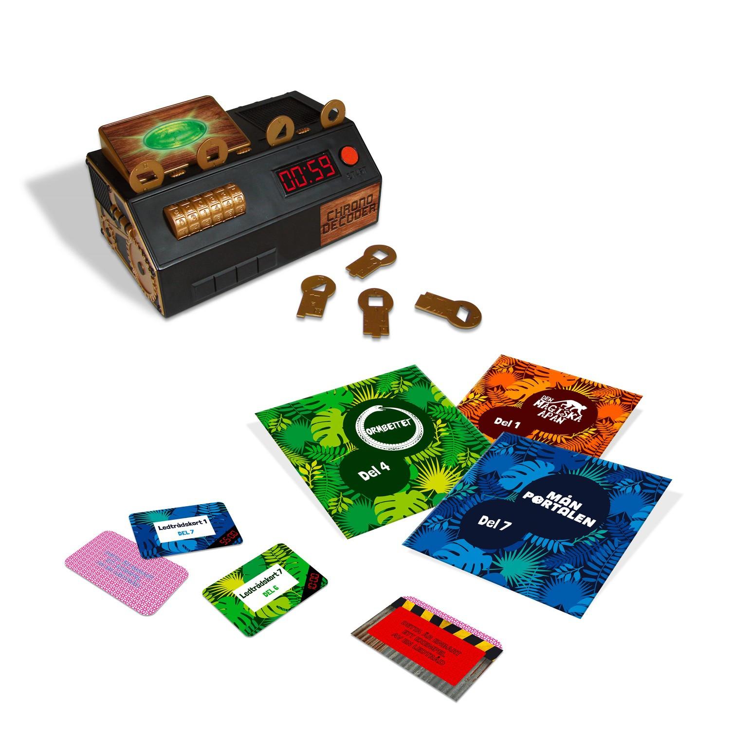 B2X  Escape Room Famille Jungle - Suédois 