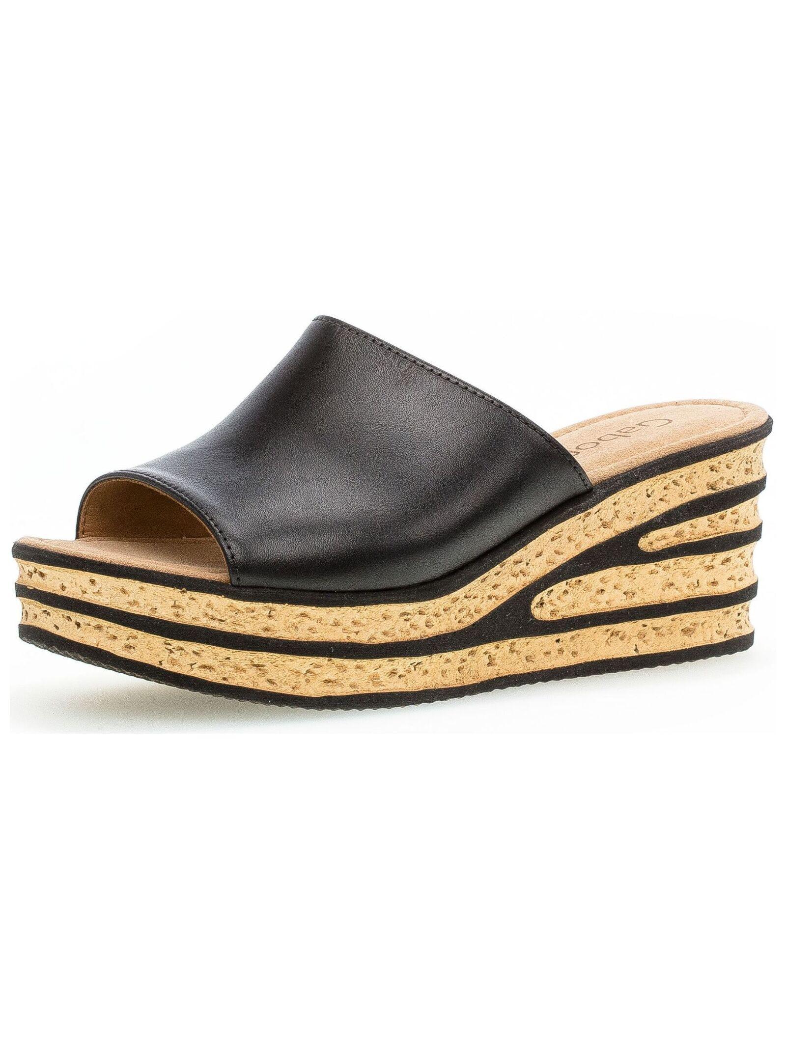 Image of Pantoletten 44.650 Unisex Schwarz 36