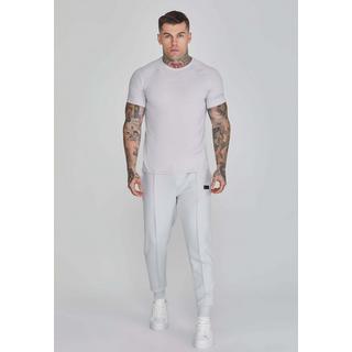 Sik Silk  T-shirt Smart T-Shirt in Light Grey 