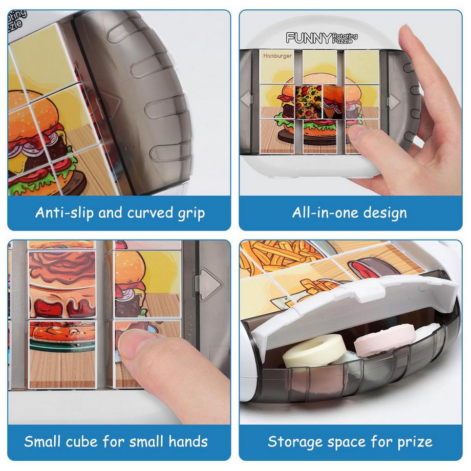 Activity-board  4 in 1 Puzzles Lernspielzeug Motorikspielzeug 