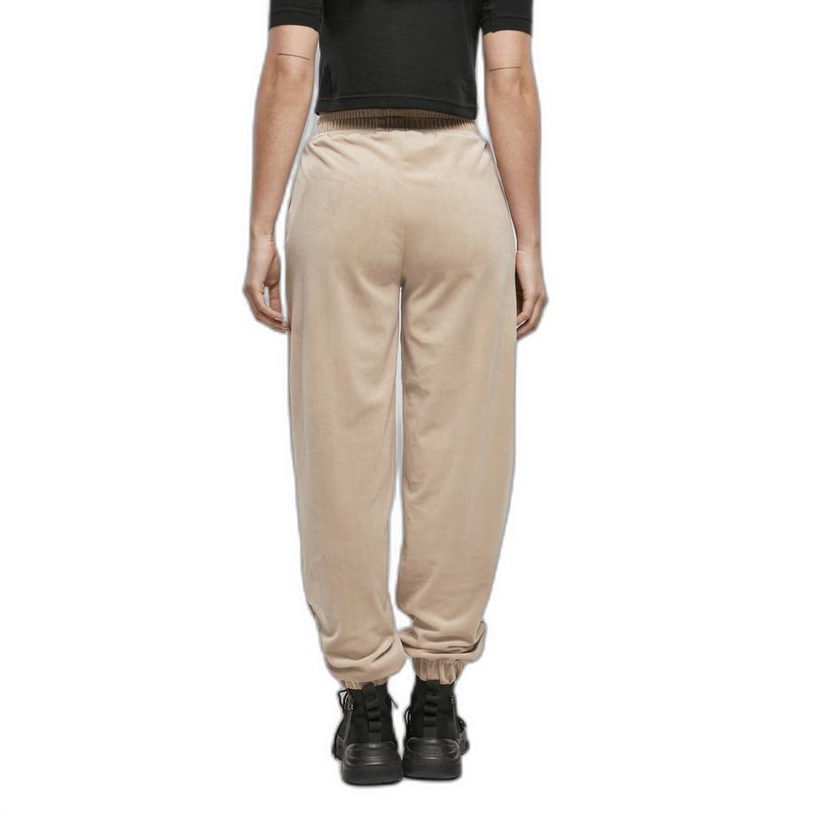 URBAN CLASSICS High Waist Samt Ballon Jogginghose  