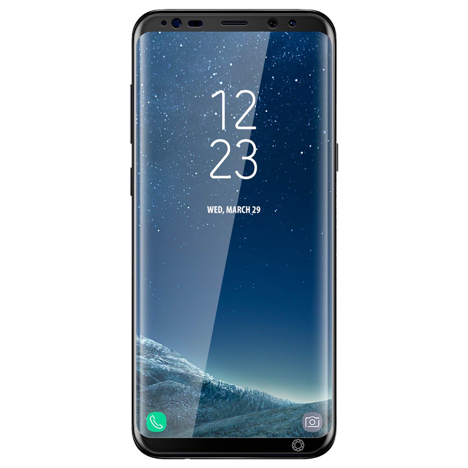 Force Power  Galaxy S8 ForceGlass Glas-Schutzfolie 