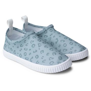 Badeschuhe Size 20 Green Leopard