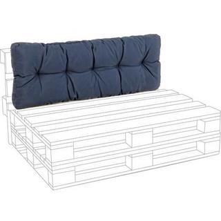 mutoni Cuscino da giardino schienale pallet 120x45 blu denim  