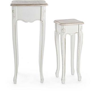 mutoni Table d&#039;appoint Justine (lot de 2)  