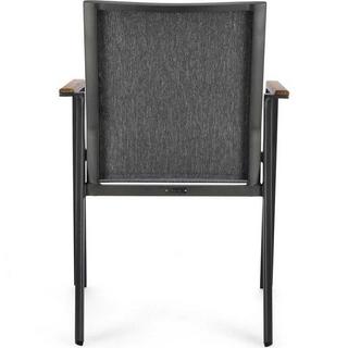 mutoni Fauteuil de jardin Cameron anthracite  