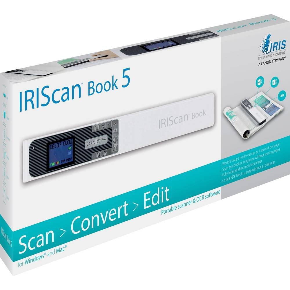 IRIS by Canon  IRIScan Book 5 Scanner documenti A4 300 x 1200 dpi USB, microSD, microSDHC 