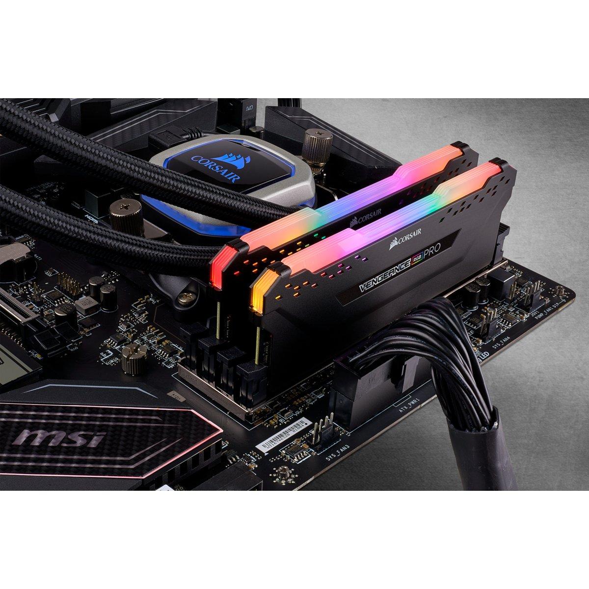 Corsair  Vengeance RGB Pro CMW64GX4M2D3600C18 memoria 64 GB 2 x 32 GB DDR4 3600 MHz 