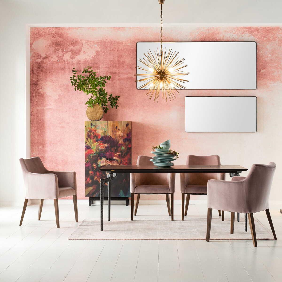 KARE Design Spiegel Shadow Soft Schwarz 200x80cm  