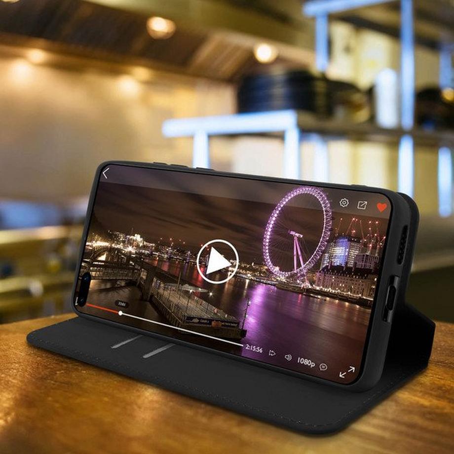 Avizar  Étui Huawei P40 Pro Folio Noir 