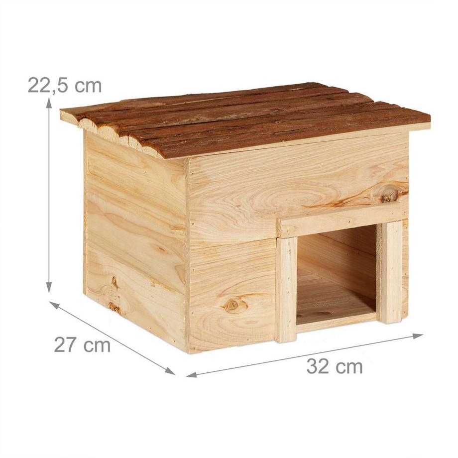 B2X  Maison en bois pour hérisson 
