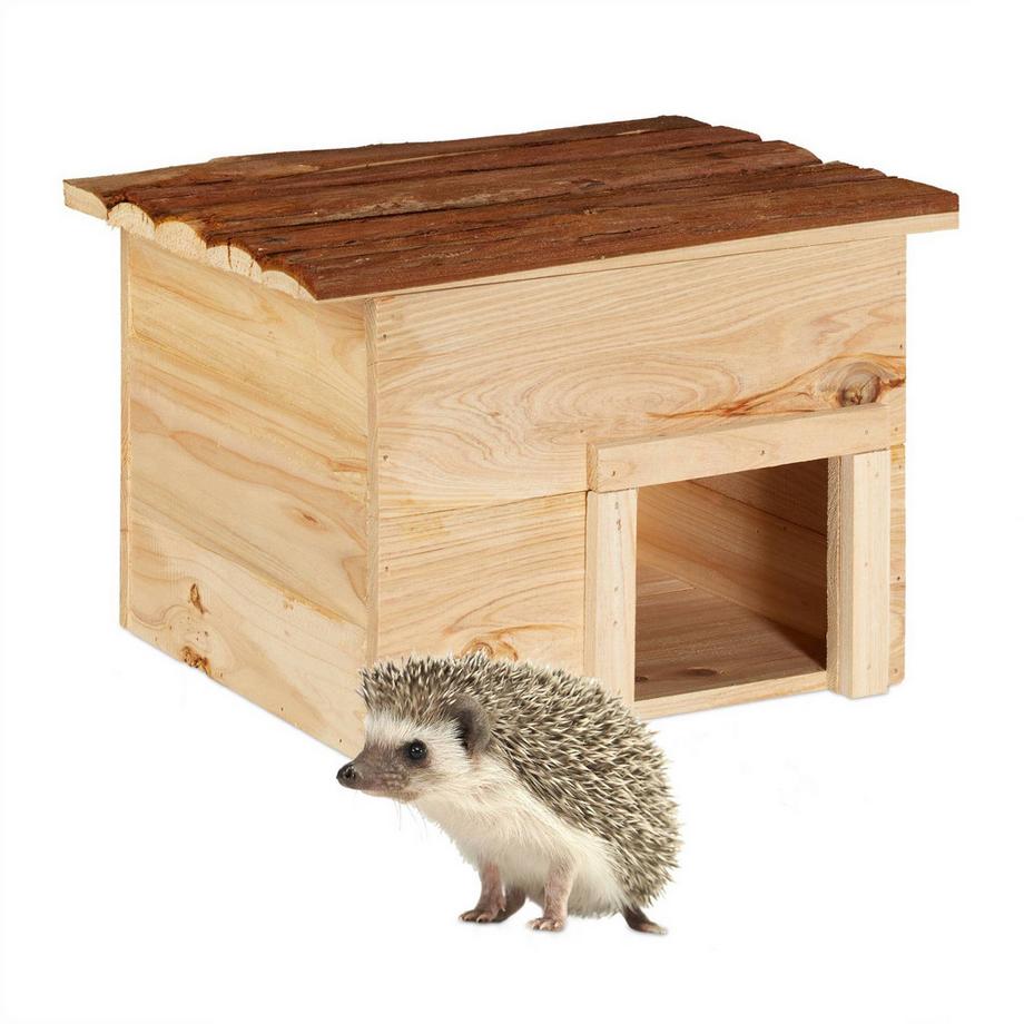 B2X  Maison en bois pour hérisson 