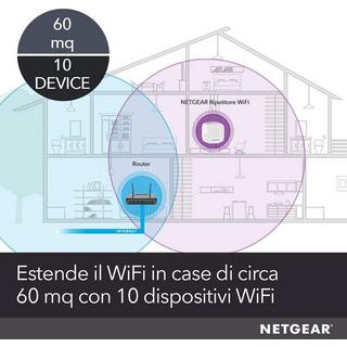 NETGEAR  EX3110 Ricevitore e trasmettitore di rete Bianco 10, 100, 300 Mbit/s 