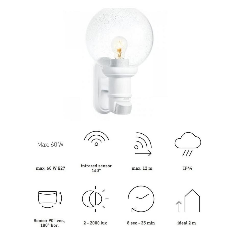 Steinel lampada con sensore per esterni  