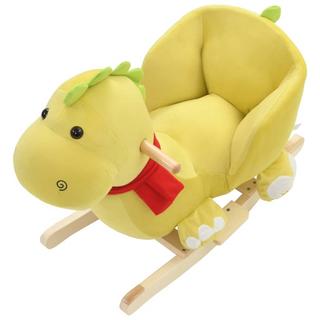 VidaXL  Dragon à bascule peluche 