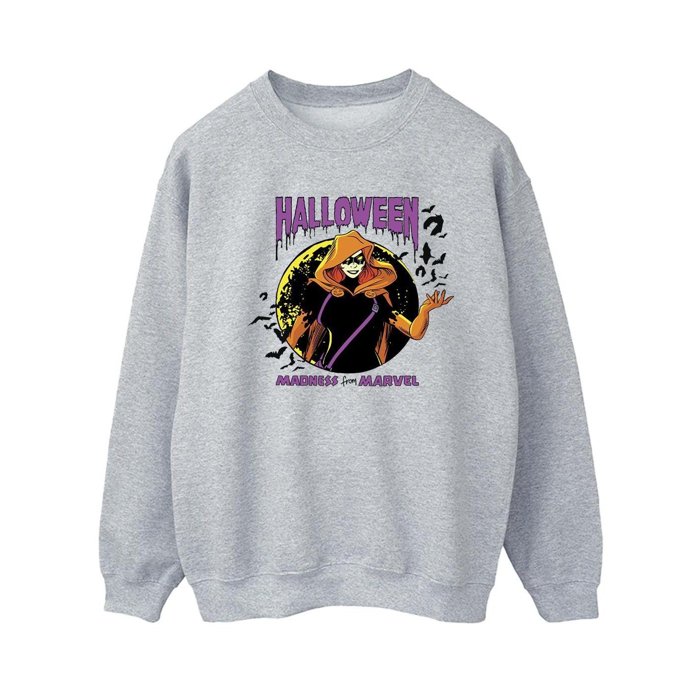 Image of Black Widow Halloween Sweatshirt Damen Grau S