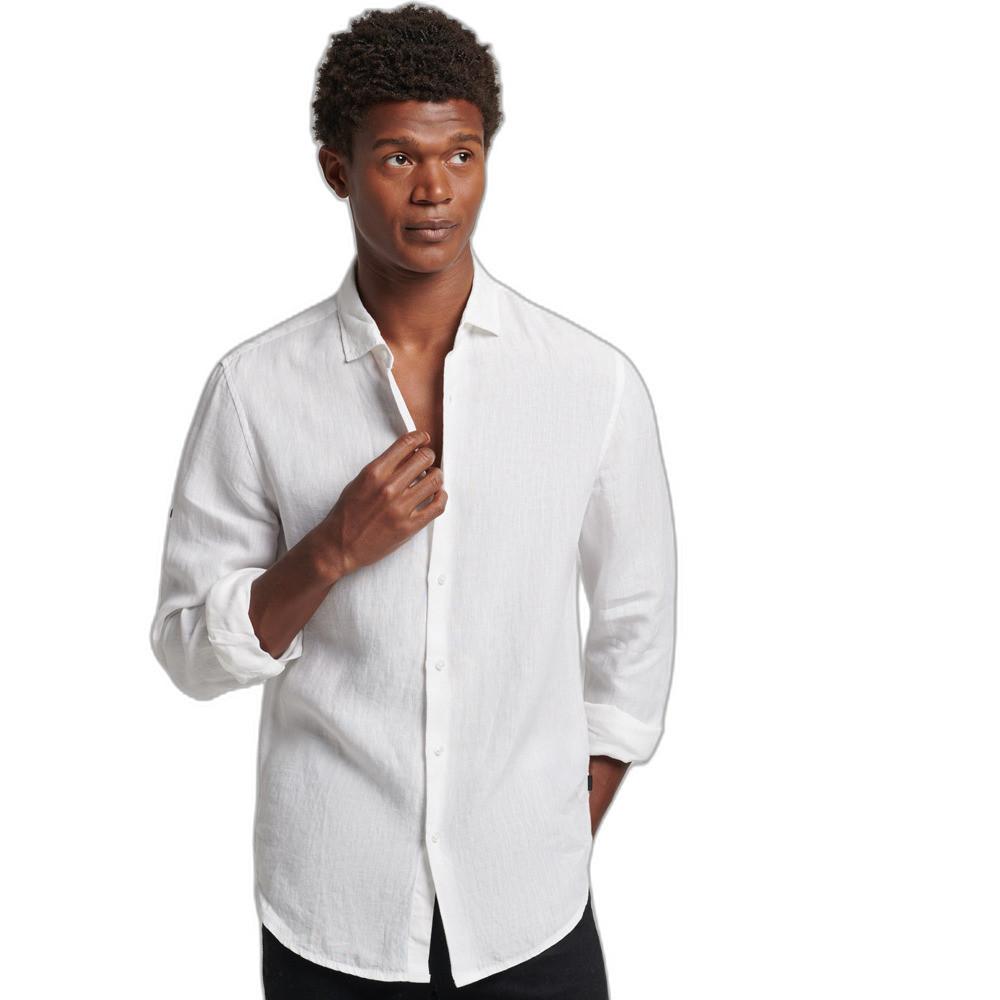 Superdry  chemise décontractée en lin 