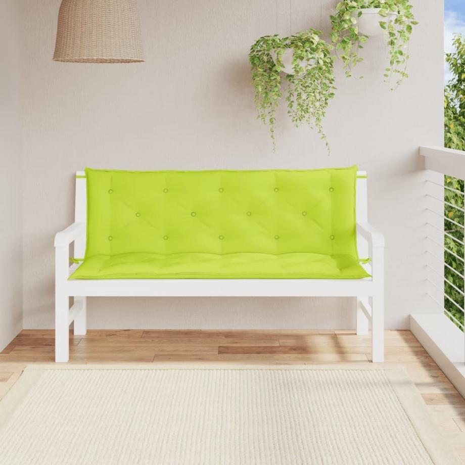 VidaXL Coussin de banc de jardin tissu  