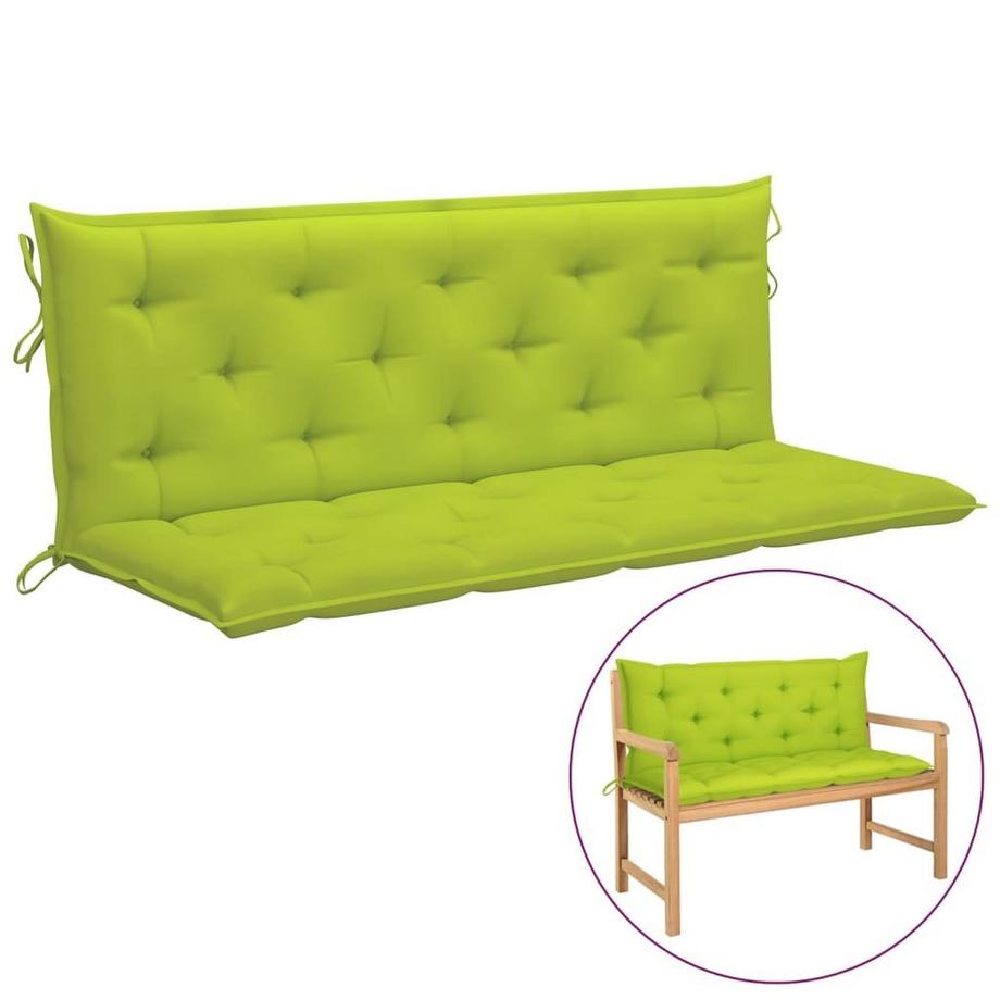 Coussin de banc de jardin tissu
