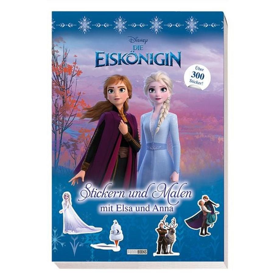 Panini  Disney Die Eiskönigin: Stickern und Malen mit Elsa und Anna 