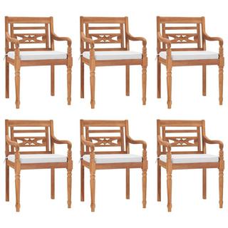 VidaXL set da pranzo da giardino Teak riciclato  