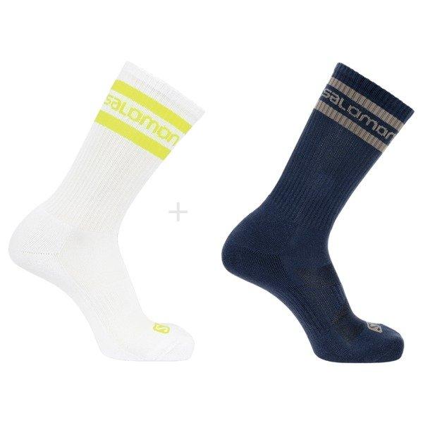 Image of Salomon Socken 365 Crew 2-pack Unisex Multicolor L