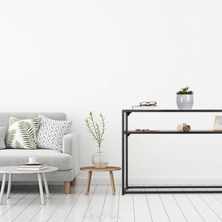 B2X Konsolentisch Glas Metall  