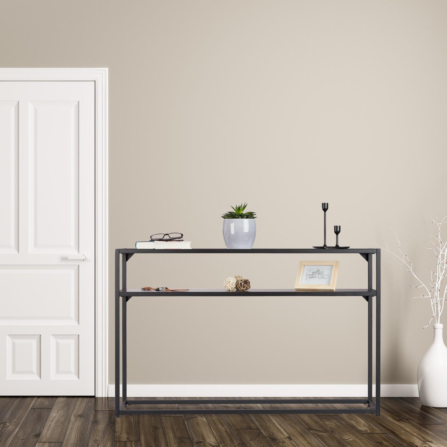 B2X Konsolentisch Glas Metall  