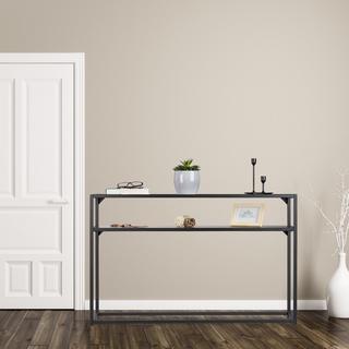 B2X Konsolentisch Glas Metall  