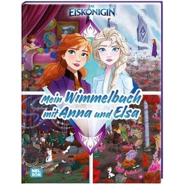 Disney Die Eiskönigin: Mein Wimmelbuch mit Anna und Elsa