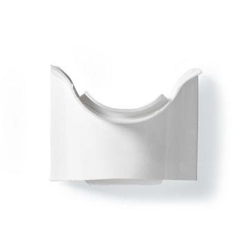 Chemin de câbles | Canal | Dans l'angle | 1 pc. | PVC | Blanc