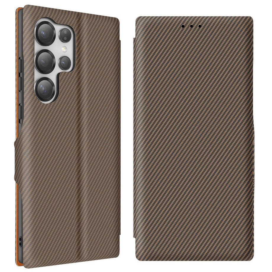 Avizar  Custodia per Samsung Galaxy S25 Ultra Portacarte anti RFID 