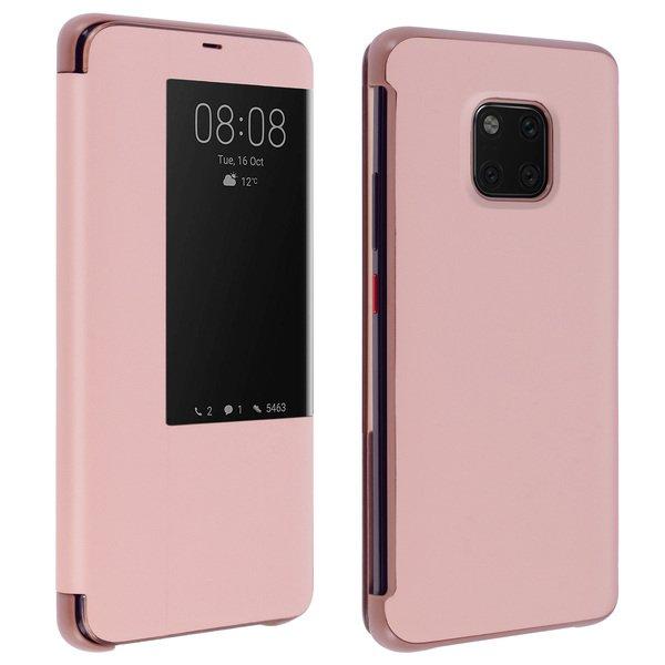 Avizar  Étui Folio Fenêtre Mate 20 Pro Rose 