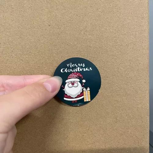 Ruhhy Weihnachtsaufkleber - Rolle à 500 Stück. Ruhhy 22328  