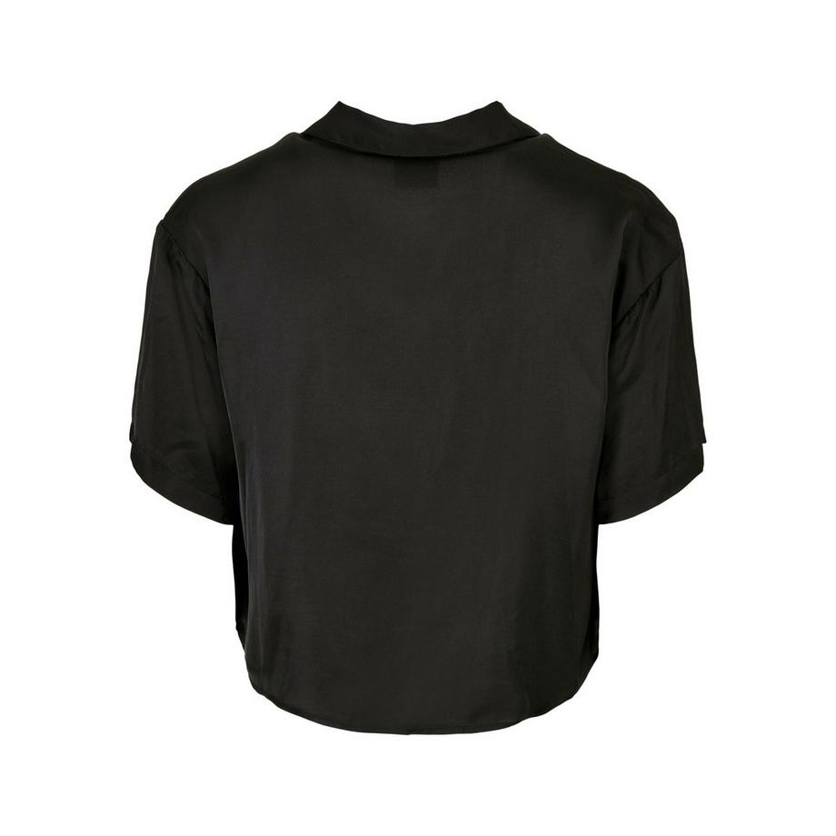 URBAN CLASSICS Camicetta Corta Raso Viscosa Resort  