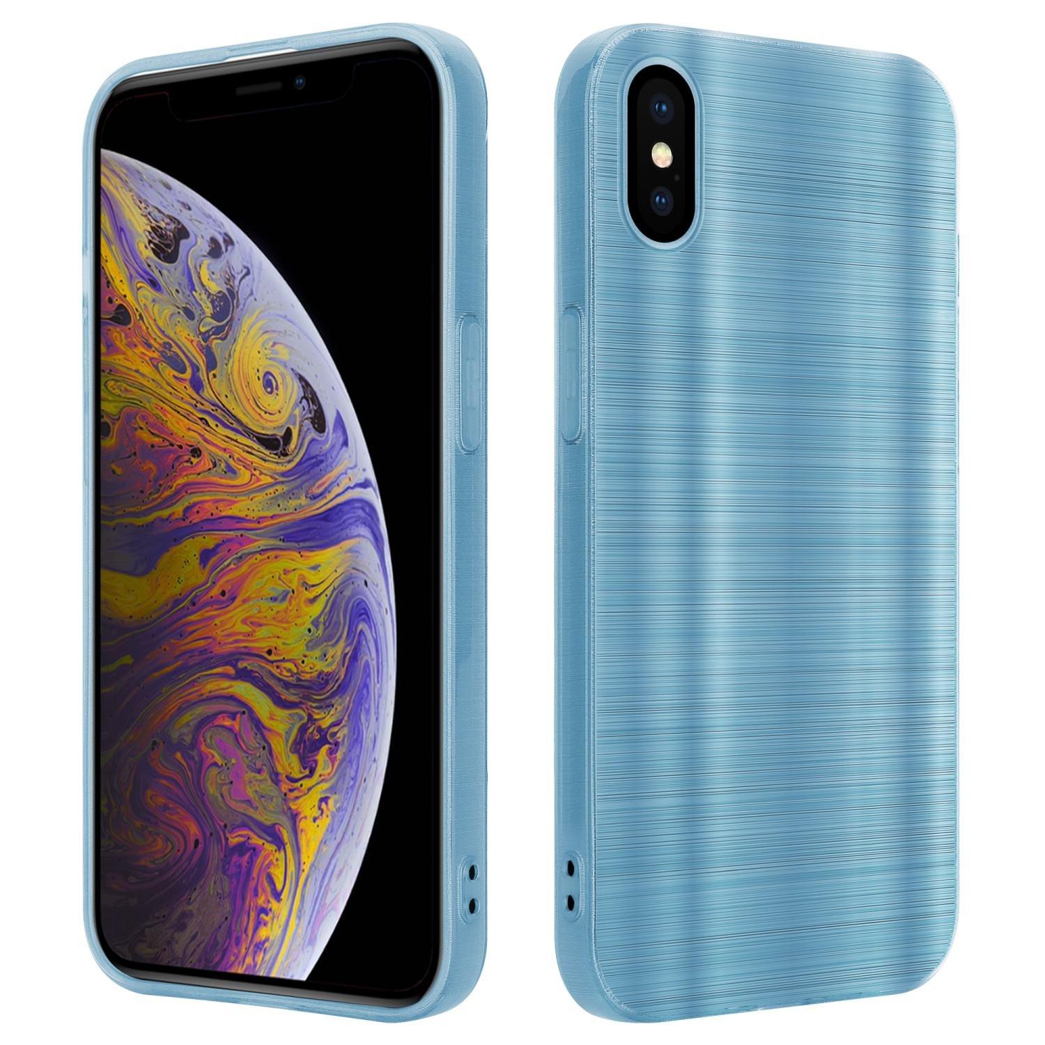 Image of Hülle für Apple iPhone XS MAX im Brushed Design