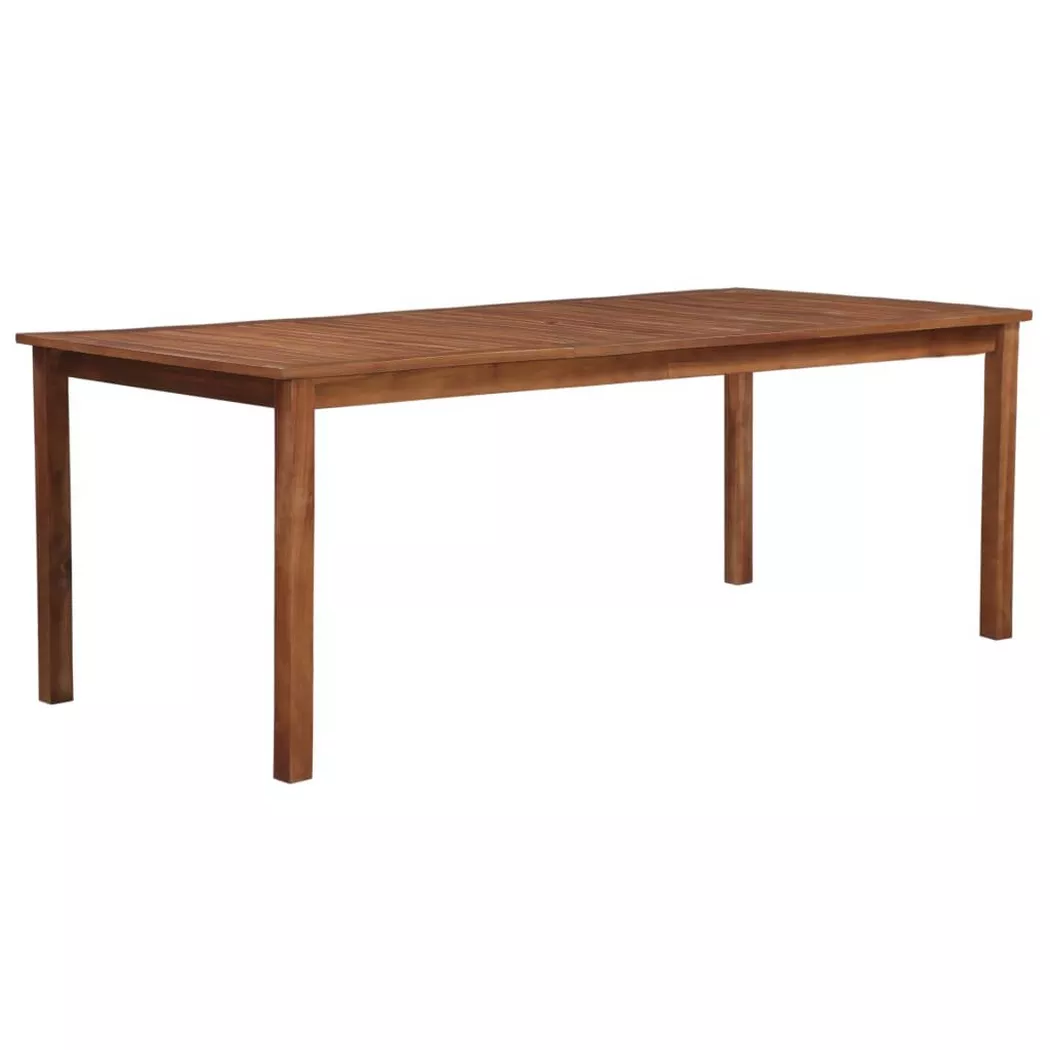 Table de jardin 200x100x74 cm Bois d acacia massif