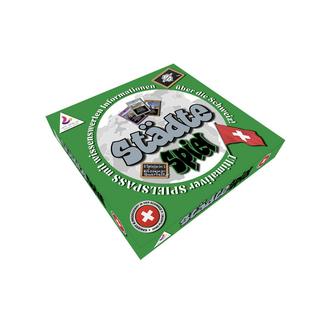 GEWERBE-SPIEL  Brettspiel STÄDTE-SPIEL Schweiz (Deutsch) 