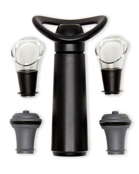 Vacu Vin Pompe à vide Vacuvin Wine Saver + 3 cônes + 1 verseur  