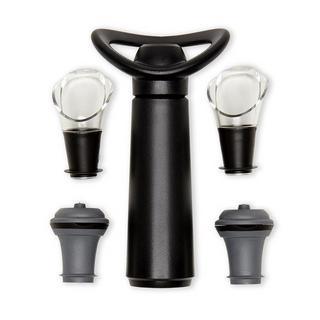 Vacu Vin Pompe à vide Vacuvin Wine Saver + 3 cônes + 1 verseur  