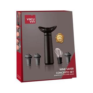 Vacu Vin Pompe à vide Vacuvin Wine Saver + 3 cônes + 1 verseur  