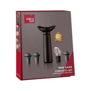 Pompe à vide Vacuvin Wine Saver + 3 cônes + 1 verseur