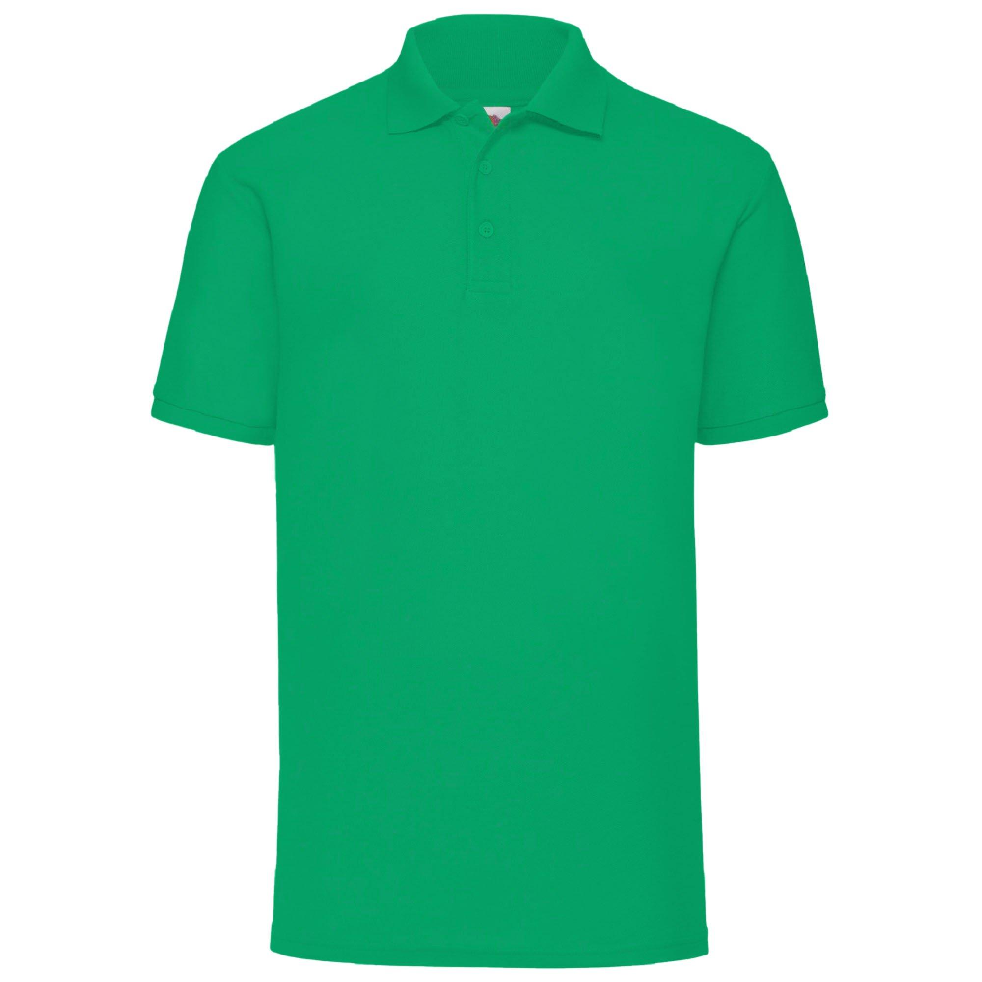 Image of 6535 Piqué Poloshirt, Kurzarm Herren Grün L