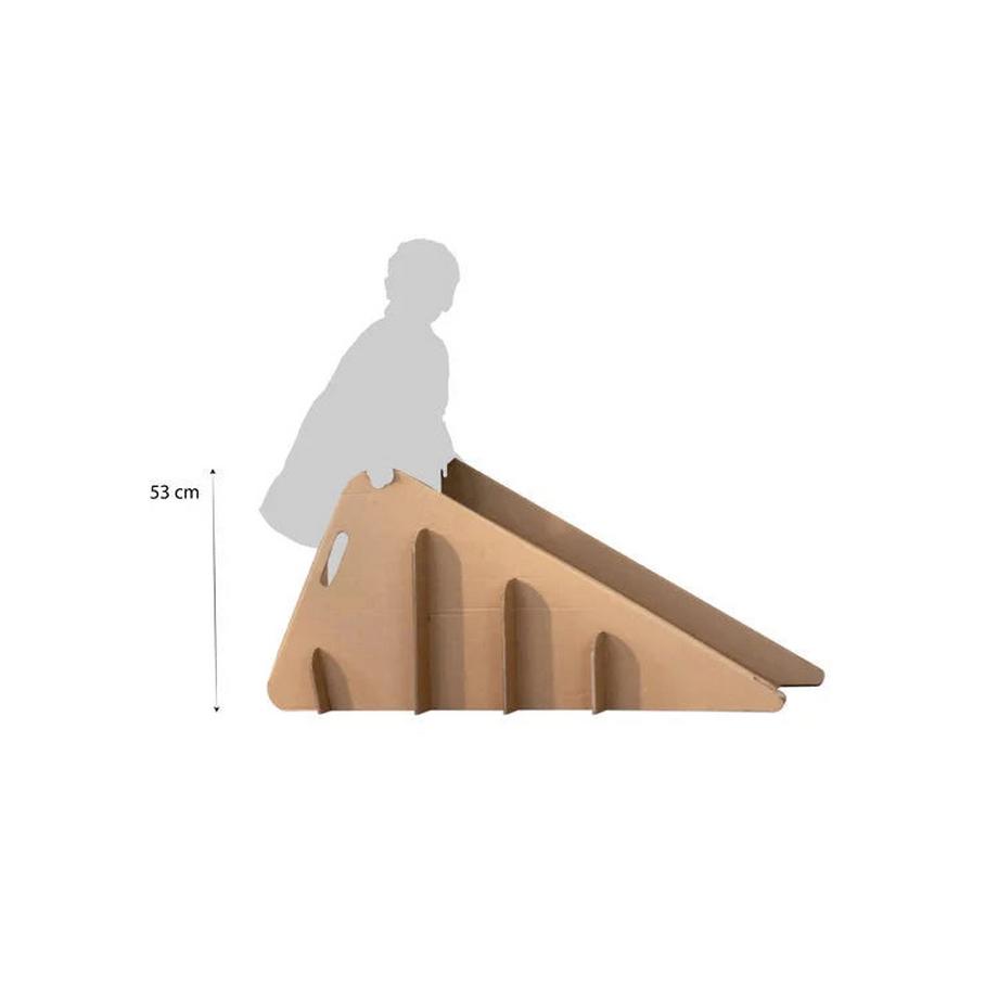 BINS AND BOXES  Toboggan pour petits enfants en carton 