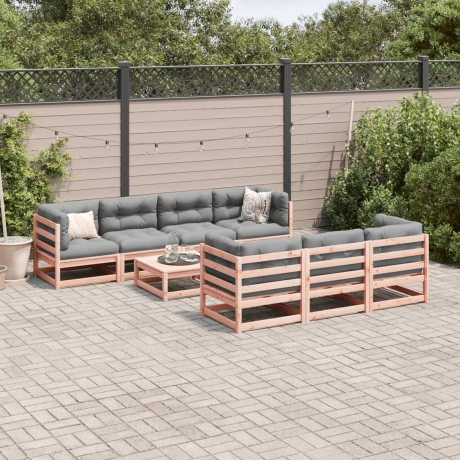 VidaXL Salon de jardin bois de douglas  
