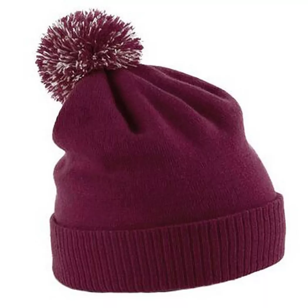 Beechfield - Snowstar Duo Extreme Winter-Hut, Snowstar Duo Extreme Cappello Invernale, Onesize, Borgogna