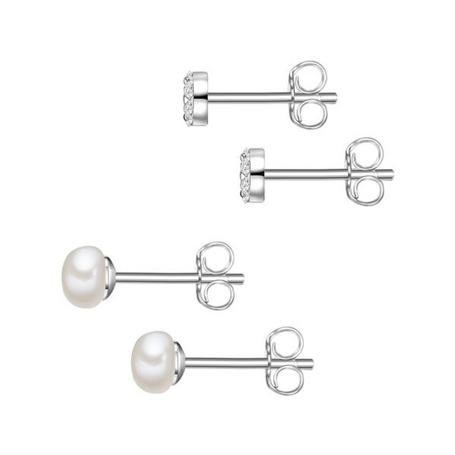 Glanzstücke München  Femme Puces d'oreilles en argent 