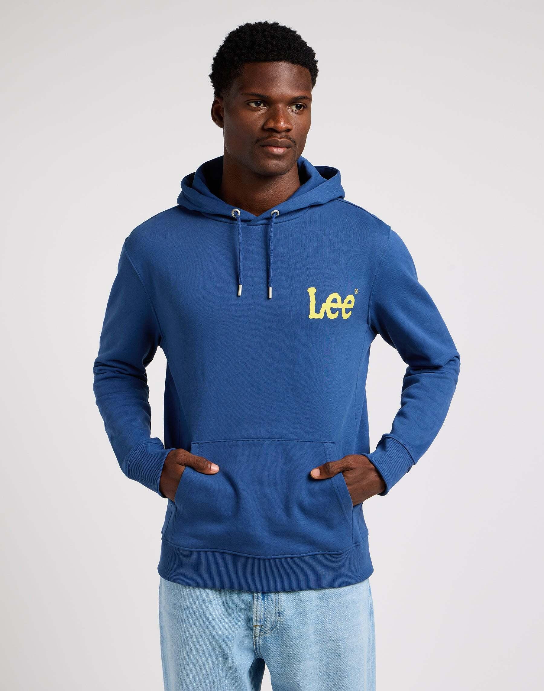 Image of Sweatshirts Wobbly Hoodie Herren Blau L