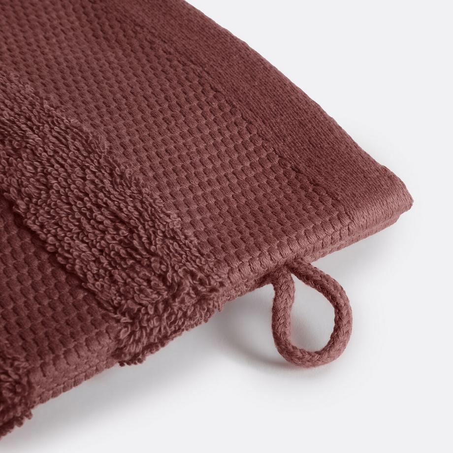 La Redoute Intérieurs 4er-Pack Waschhandschuhe  