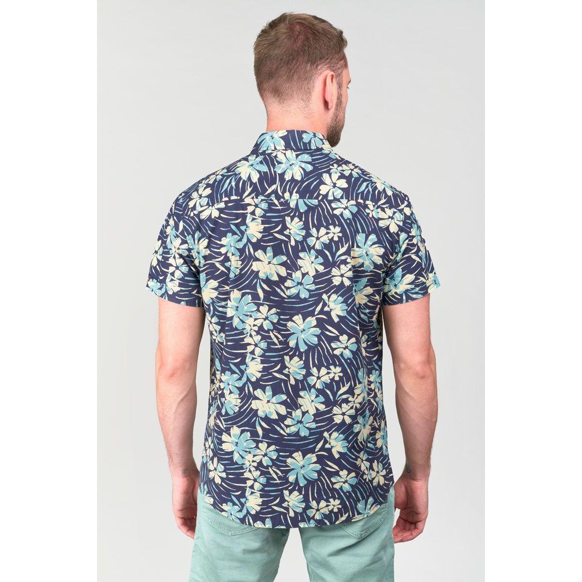 le temps des cerises Bolir Kurzarm Hemd kariert  